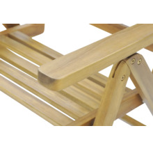 Detaljvy av en trästol