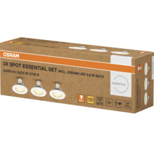 Osram 3-pack Spot Essential Set i produktförpackning