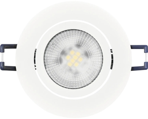 Rund LED-infälld spotlight för inomhusbruk