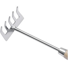 Metall kratta trädgårdsredskap