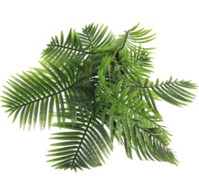 Konstgjord palm med gröna blad för dekoration