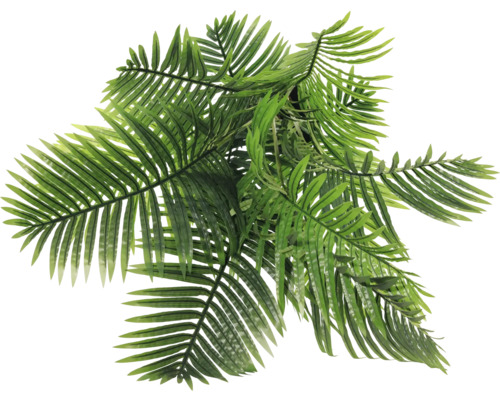 Konstgjord palm med gröna blad för dekoration