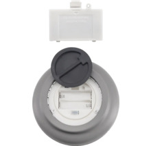 Batterifack för en lampa