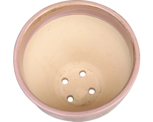 Keramisk blomkruka med dräneringshål