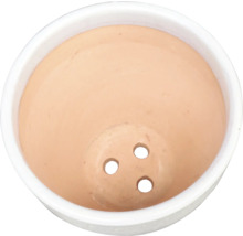 Blomkruka i terrakotta med dräneringshål