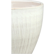 Detaljvy av en strukturerad blomkruka