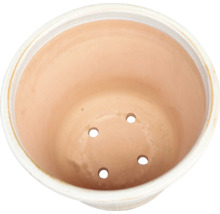 Terracotta blomkruka med dräneringshål