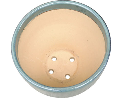 Keramisk blomkruka med dräneringshål