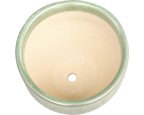 Keramisk blomkruka med dräneringshål