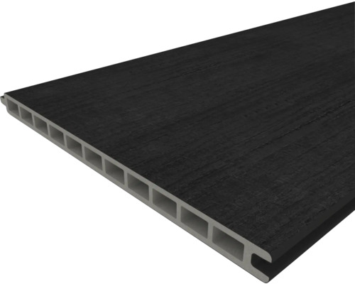 Mörk plastisk not och fjäder panel