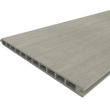 Plastpanel med not och fjäder