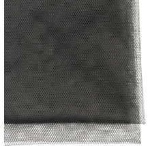 Svart myggnät textil