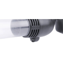 Detaljbild av en LED-utomhuslampa