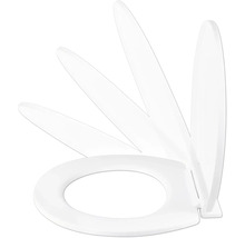 Toalettsits med olika öppningsvinklar