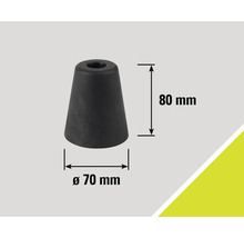 Skyddskåpa, diameter 70 mm, höjd 80 mm