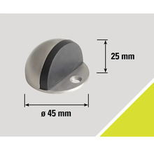 Dörrstopp med en diameter på 45 mm och en höjd på 25 mm