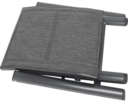 Trädgårdsfåtöljdyna i tyg med metallram