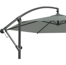 Detalj av ett parasoll med vevmekanism