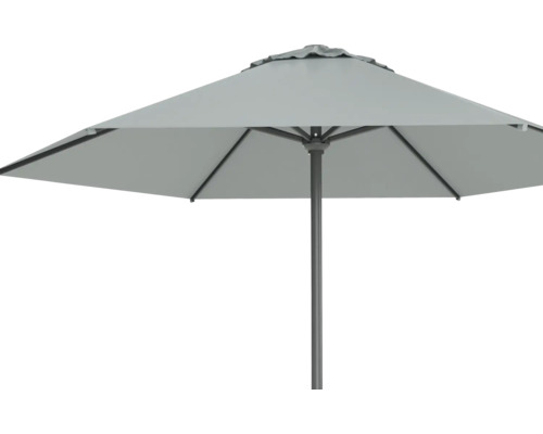 Fyrkantigt parasoll med stålstång