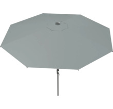 Åttkantigt parasoll med stativ