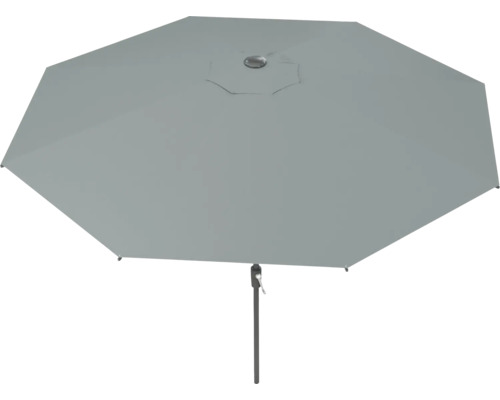Åttkantigt parasoll med stativ