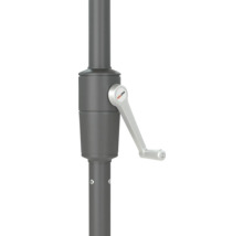 Soluna parasollmast med vevmekanism