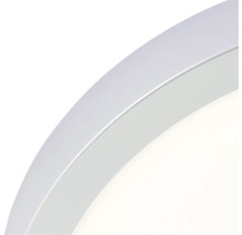 Detaljbild av en rund taklampa