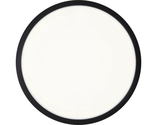 Rund LED-taklampa med ram