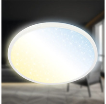 Rund taklampa med stjärnmönster för inomhusbruk