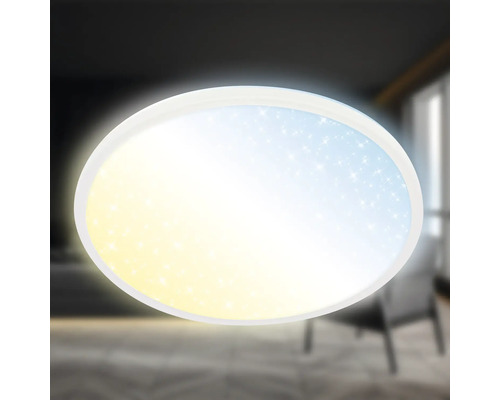 Rund taklampa med stjärnmönster för inomhusbruk