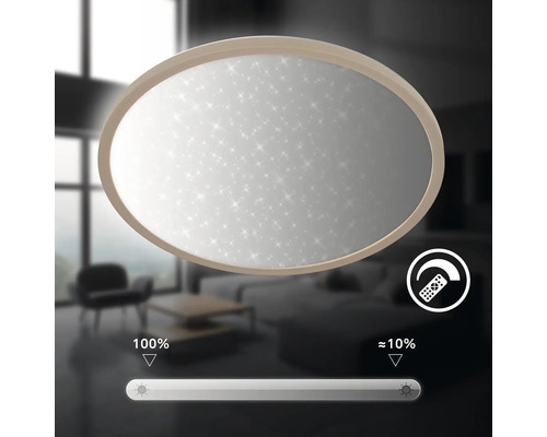 Taklampa med dimfunktion och stjärnhimmel effekt