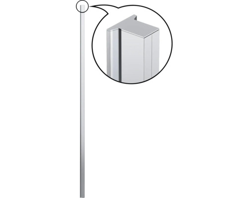 Profil för duschvägg