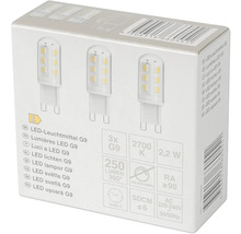 Förpackning LED-lampor G9, 3-pack