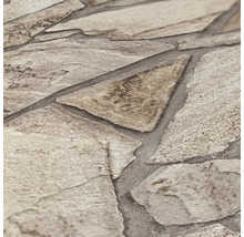 Närbild av en tapet med stenmönster