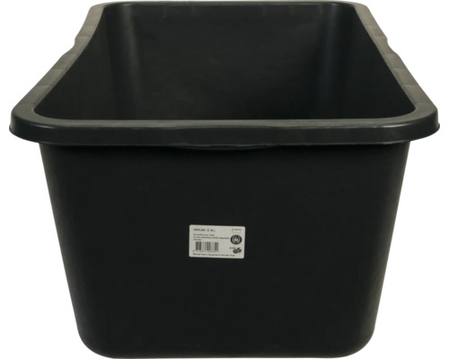 Rektangulär murbruksbalja i plast