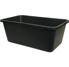 Rektangulär murbruksbalja av plast