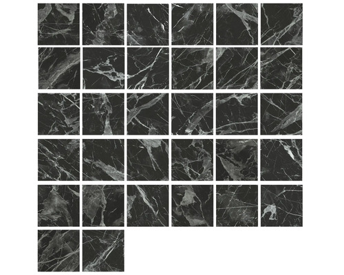 Fyrkantiga plattor med marmorlook