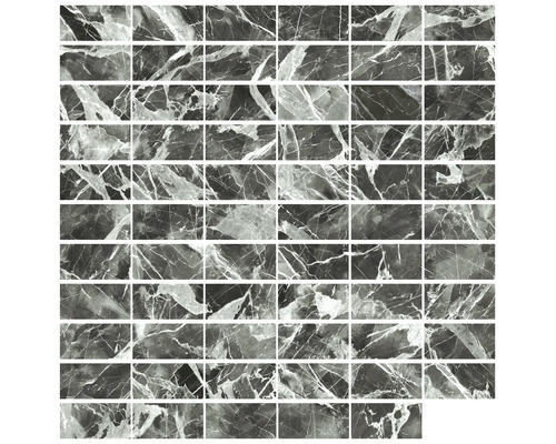 Rektangulära plattor med marmorlook för väggdekoration