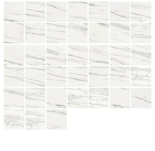 Kakel med marmorlook