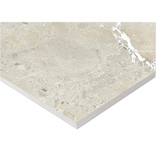 Kakel med sten dekor