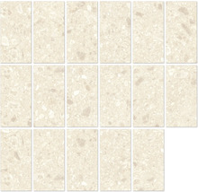 Närbild av mosaikplattor för inomhusbruk