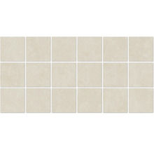 Rektangulära keramiska plattor, arrangerade i ett band