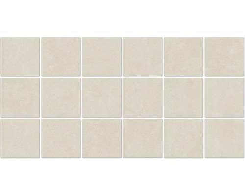 Rektangulära keramiska plattor, arrangerade i ett band