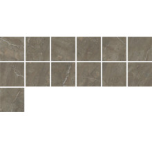 Flera kvadratiska plattor med marmorlook