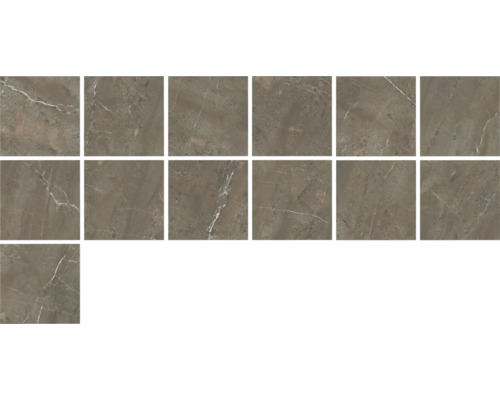 Flera kvadratiska plattor med marmorlook