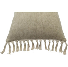 Dekorativ kudde med fransar