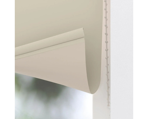 Detaljvy av en rullgardin med kedjedrag