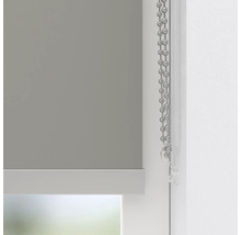 Grå rullgardin med kedja