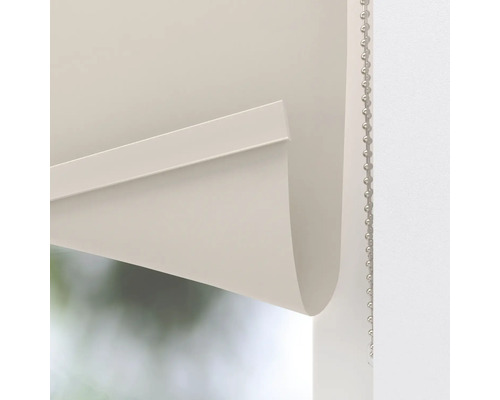 Detaljvy av en rullgardin med kedjemekanism