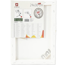 Målarduk med måtten 24 gånger 30 centimeter